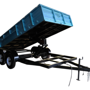 REMOLQUE CAMA BAJA 2 EJES VOLTEO HIDRÁULICO 3 Ton | 5 hojas 2CBR305B-VH
